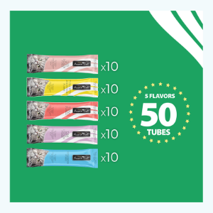 Fussie Cat Tuna Five Flavor Variety Pack Purée Cat Treat - 50 Count