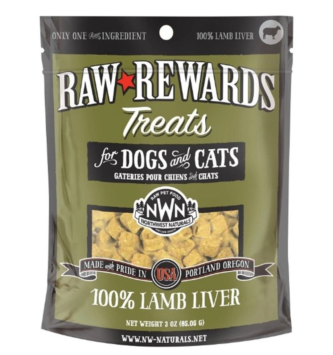 Freeze Dried Lamb Liver 3oz for Cats and Dogs