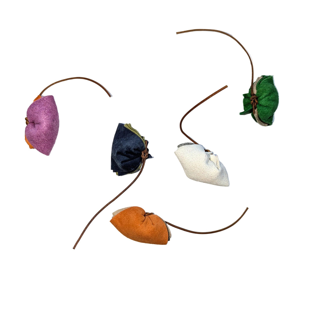 Mock Mouse Leather Cat Toy