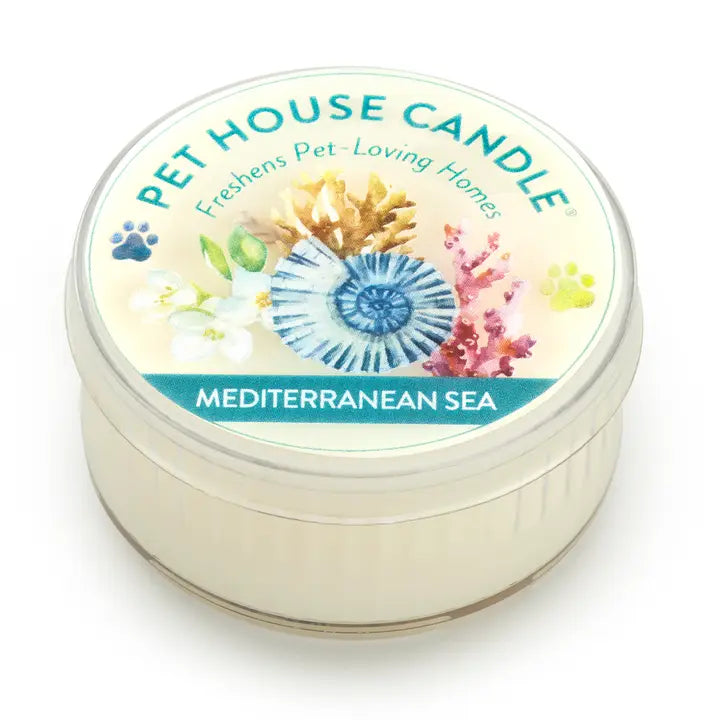 Pet House Mediterranean Sea Mini Candle 1.5 oz