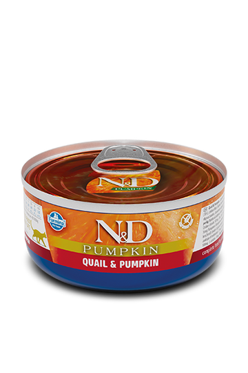 Farmina N&D Cat Food Quail & Pumpkin 2.5oz
