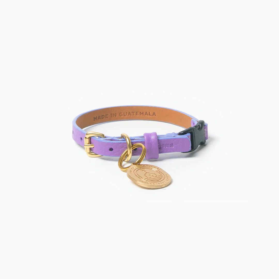 Ramona For You Fairy Lilac Leather Collar