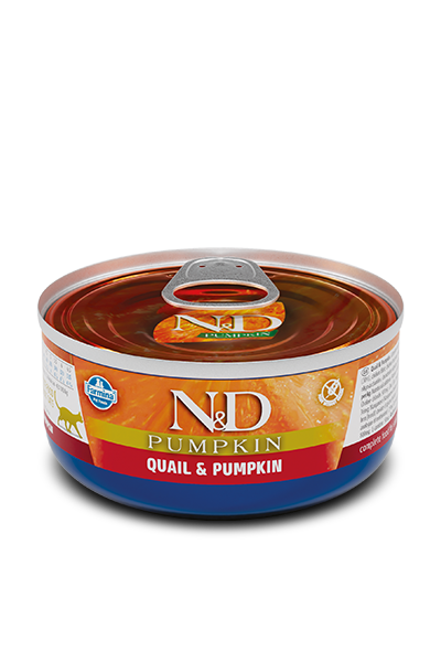 Farmina N&D Cat Food Quail & Pumpkin 2.5oz