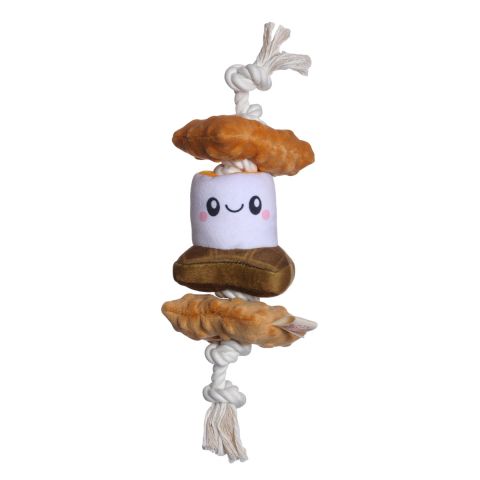 Original Territory Smores Squeaker Tug Dog Toy 13"