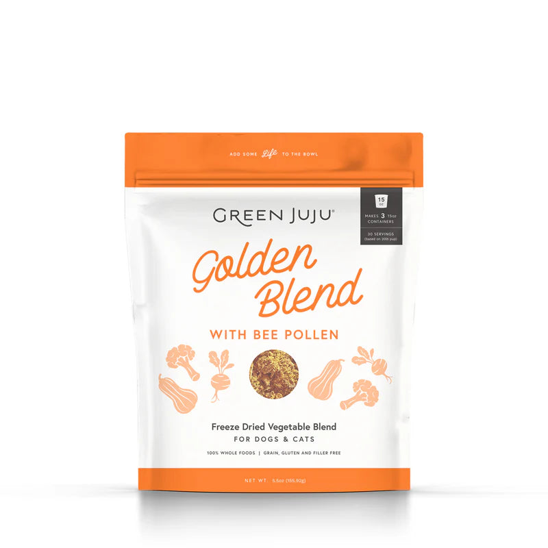 Green Juju Freeze Dried Golden Blend with Bee Pollen 1.75oz