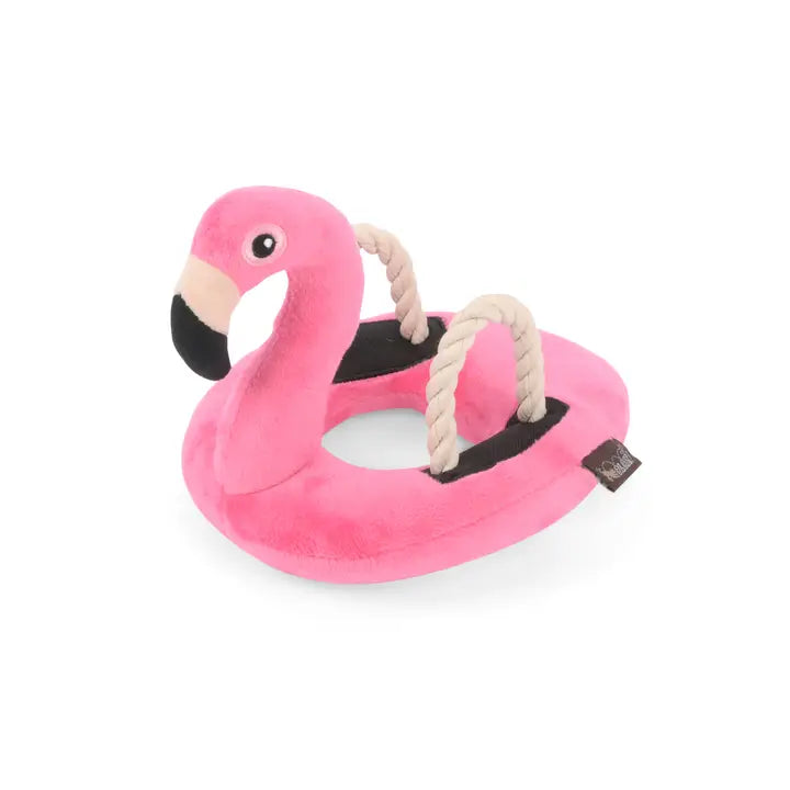 Flamingo Float Dog Toy