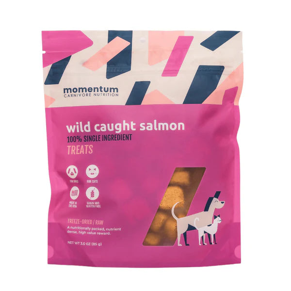 Momentum Wild Caught Salmon Dog Treat 3oz
