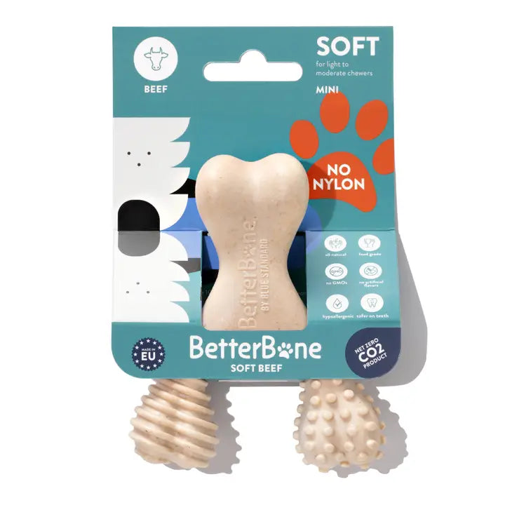 Betterbone Soft Density Beef No Nylon Bone Size Mini