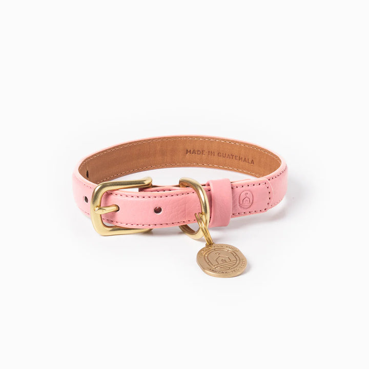 Ramona For You Rosé Pink Leather Collar