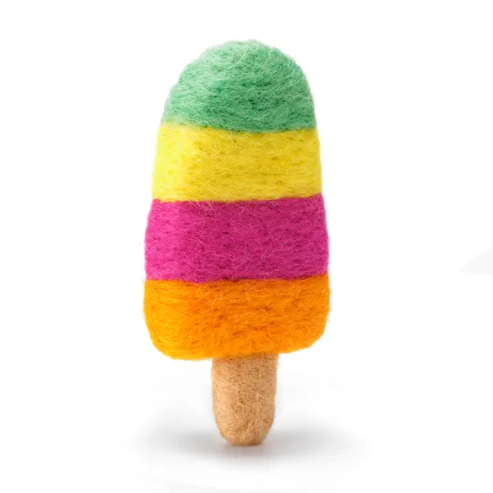 Popsicle Summer Cat Wool Toy