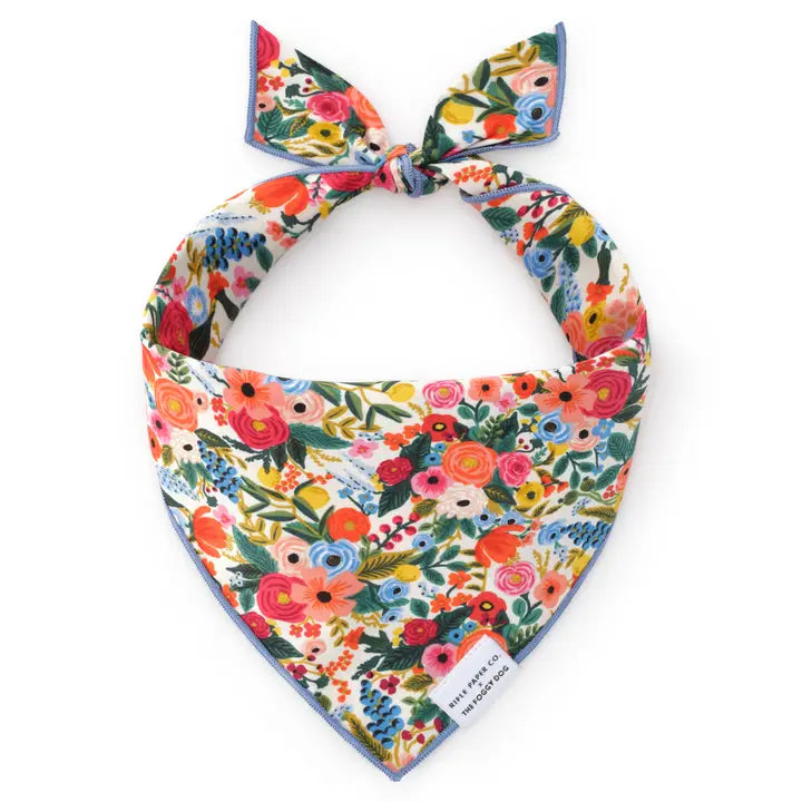 Rifle Paper Co. X Tfd Garden Party Bandana for Dogs and Cats