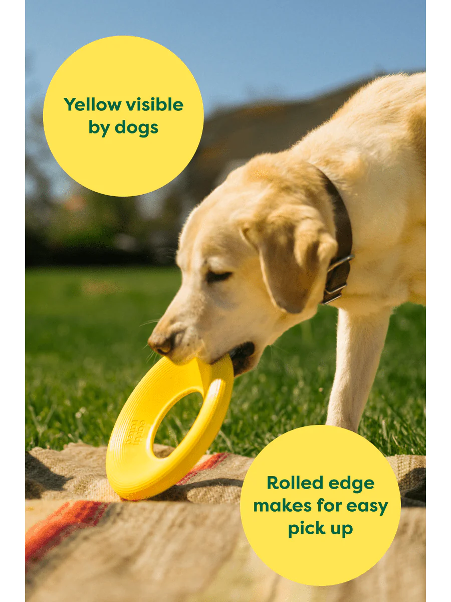 Earth Rated Large Fly Frisbee Toy For Dogs