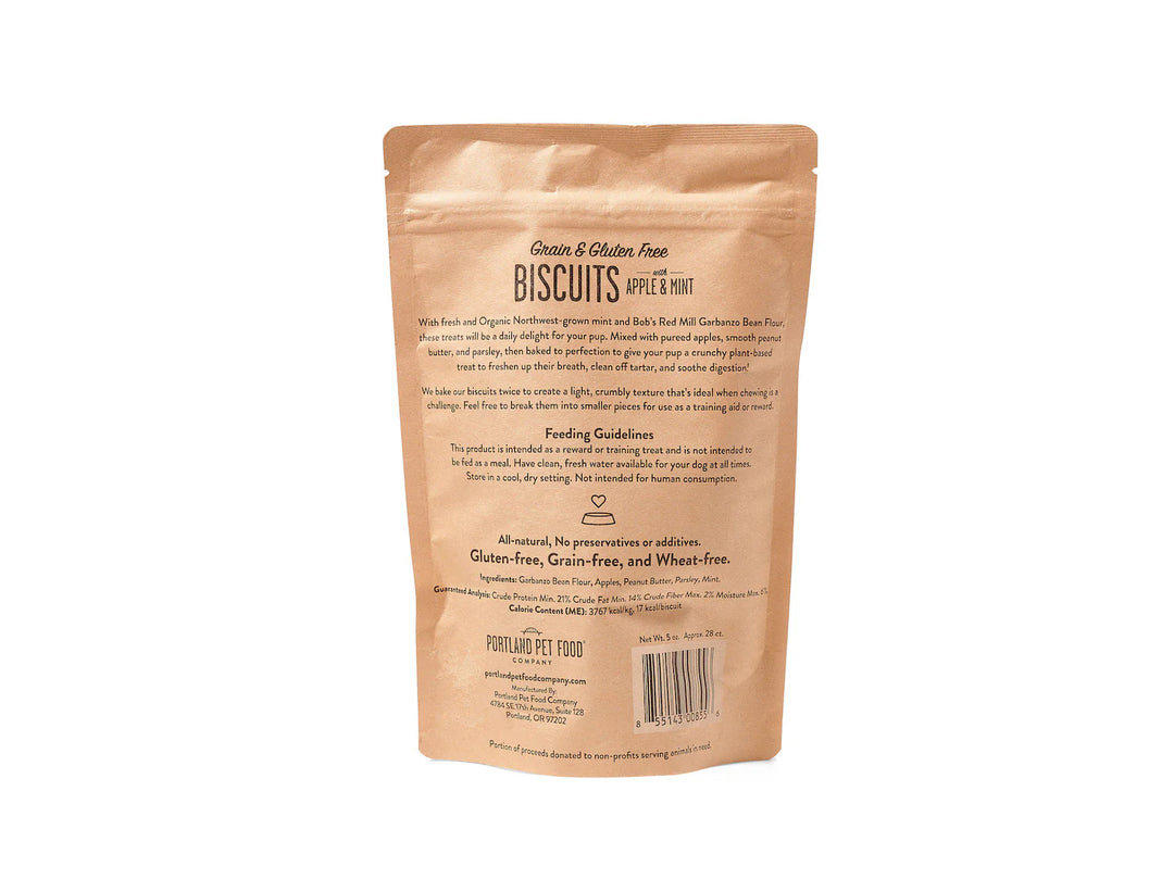 Portland Pet Food Apple and Mint Dog Biscuits