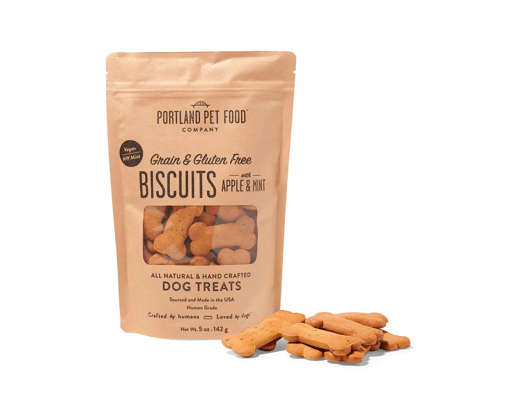 Portland Pet Food Apple and Mint Dog Biscuits