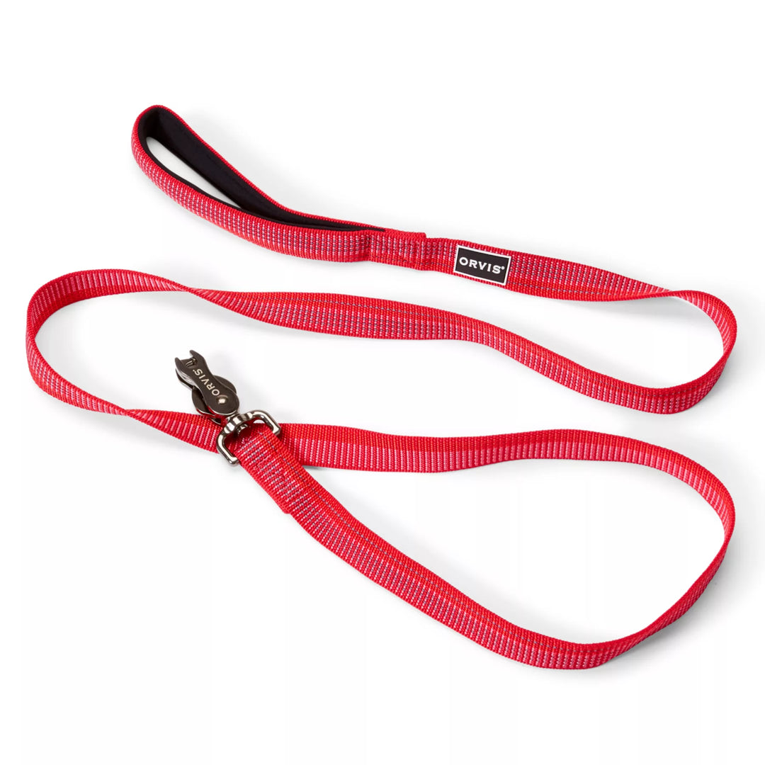 Orvis Tough Trail Reflective Leash - Red