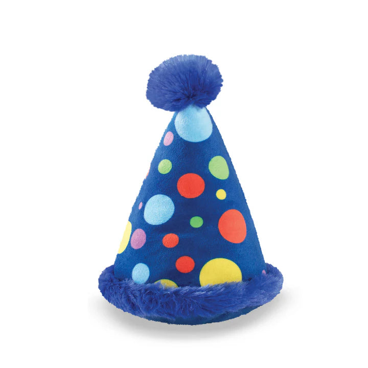 Small Party Hat Dog Toy