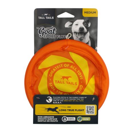 Tall Tails GOAT Sport Flyer Frisbee Dog Toy