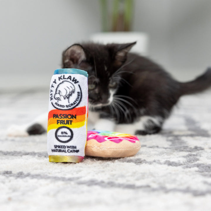 Donut & Kitty Claw Passion Fruit 2-Pack Cat Toy