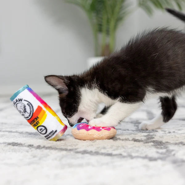 Donut & Kitty Claw Passion Fruit 2-Pack Cat Toy