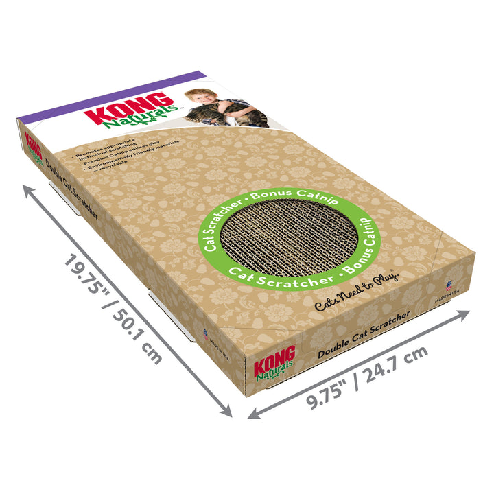 KONG Nautrals Double Scratcher for Cats