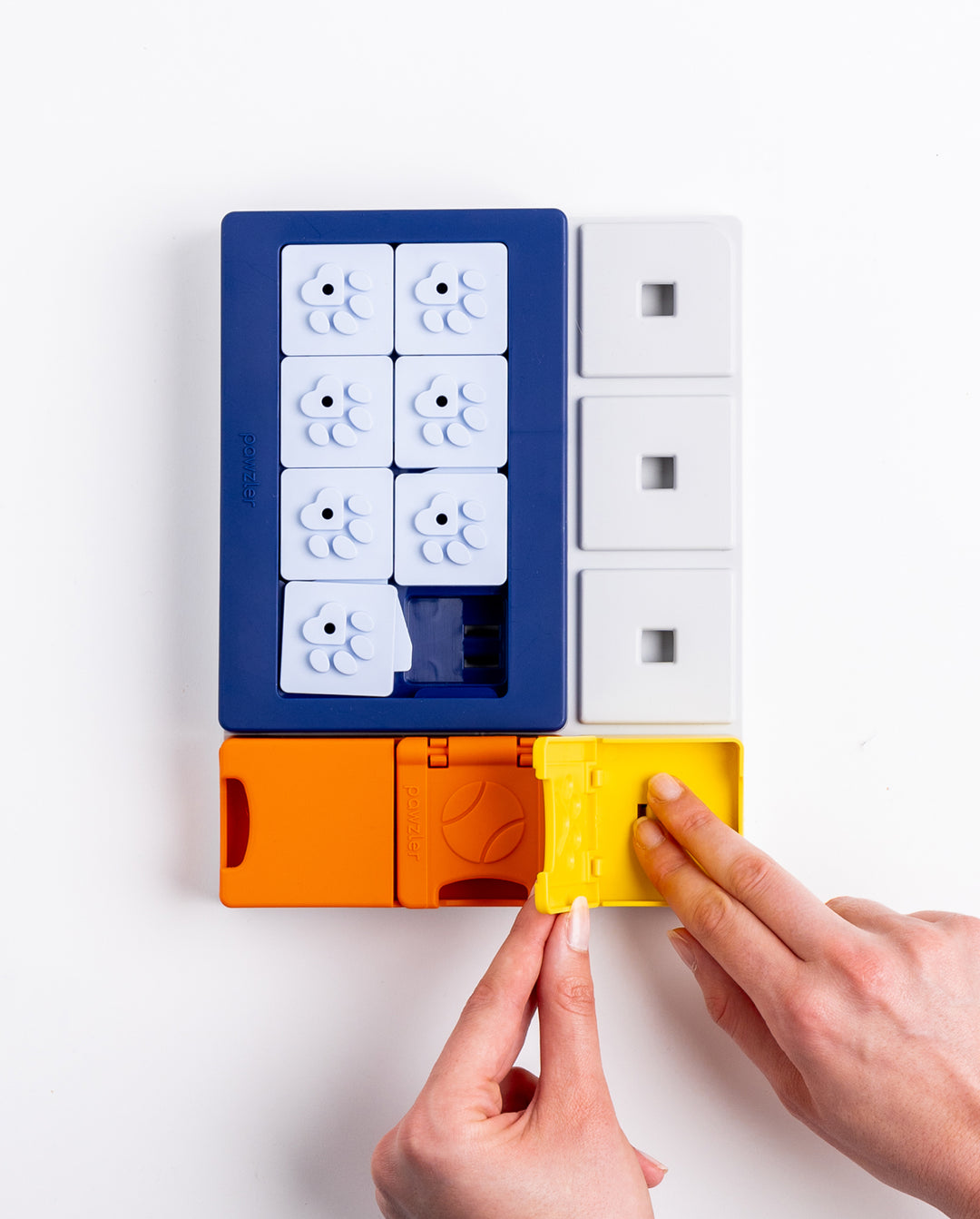 Pawzler Smarty Set Modular Puzzle Enrichment and Slow Feeding System