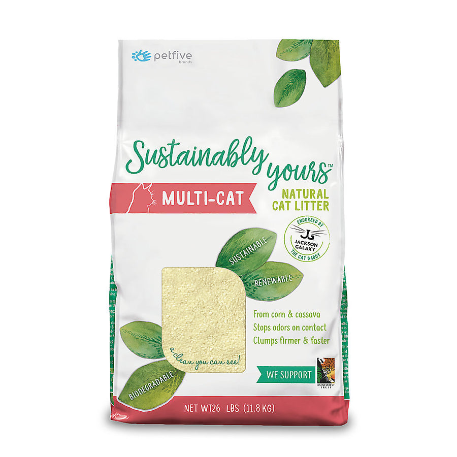 Sustainably Yours Multi-Cat Litter 26lb