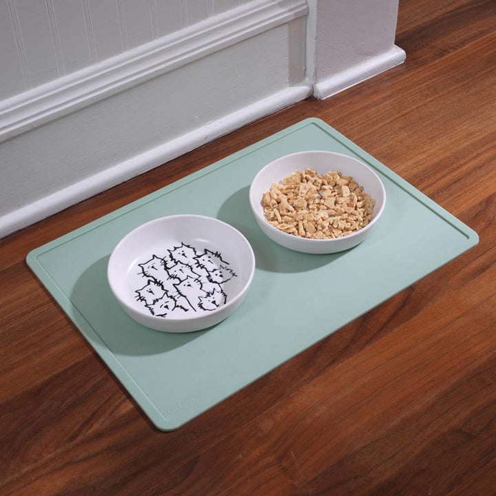 Speckle & Spot Random Cats Ceramic Pet Bowl