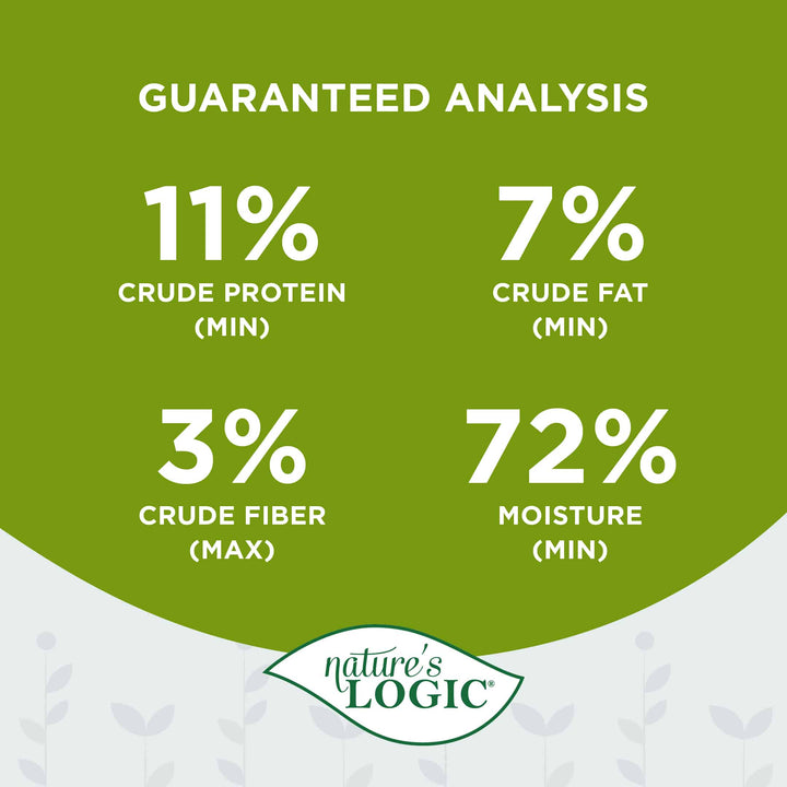Nature's Logic Feline Turkey Feast Grain Free Canned Wet Cat Food 5.5oz