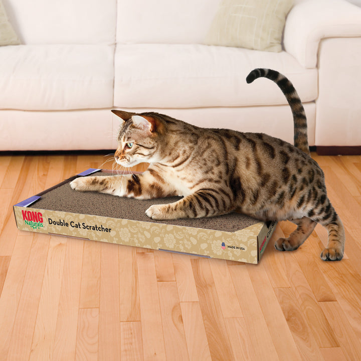 KONG Nautrals Double Scratcher for Cats