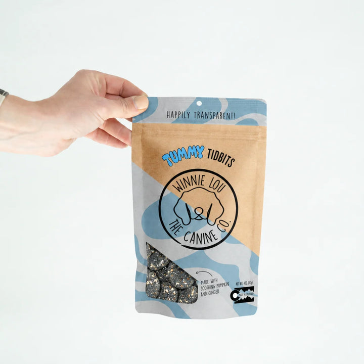 Tummy Tidbits Charcoal Dog Treats 4oz