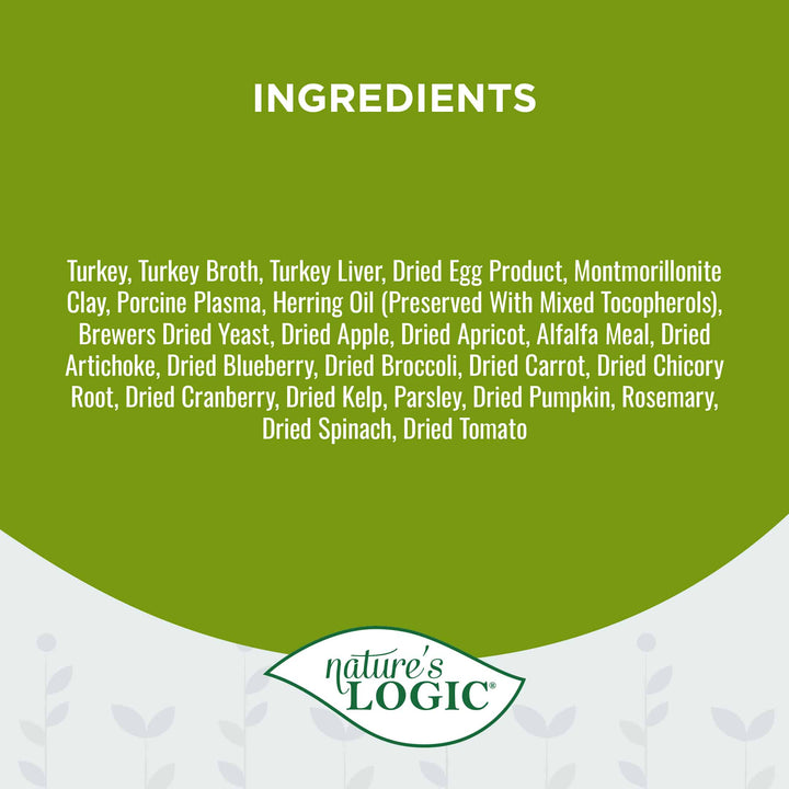 Nature's Logic Feline Turkey Feast Grain Free Canned Wet Cat Food 5.5oz