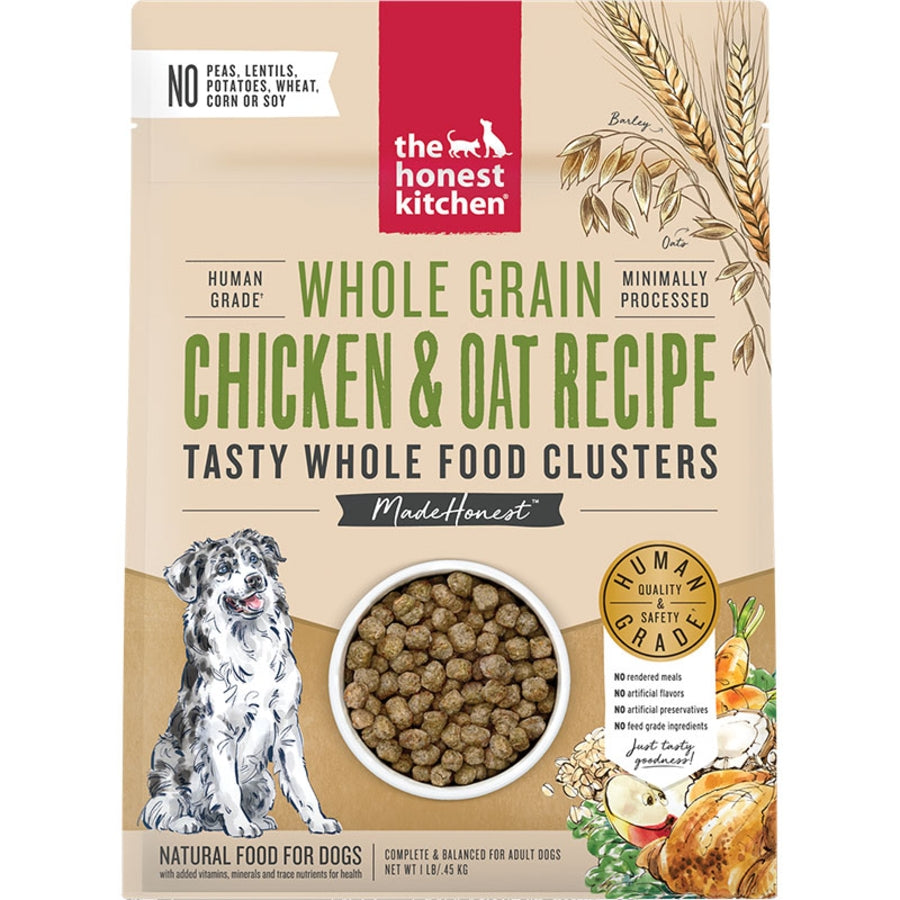 The Honest Kitchen Whole Grain Clusters Chicken 1lb