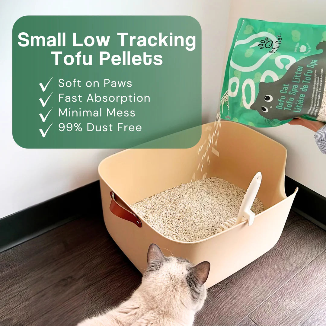 Dofu Cat Tofu Spa Litter - Apple 11lb