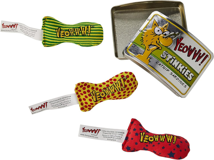 Stinkies Catnip Sardines Cat Toy