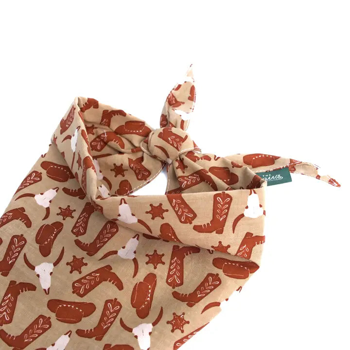 The Paws Bronco Bandana for Dogs and Cats