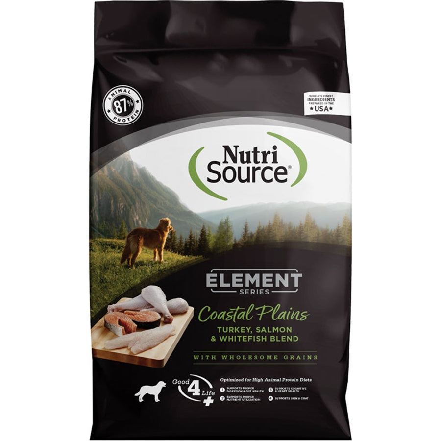 NutriSource Element Series Coastal Plains Dry Dog Food 24lb