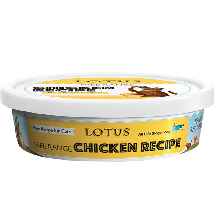 Lotus Cat Frozen Raw Grain Free Chicken 3.75oz