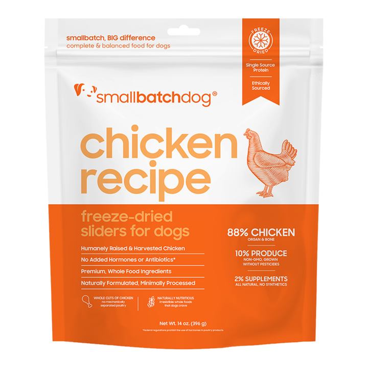 Smallbatch Freeze Dried Chicken Sliders 14oz