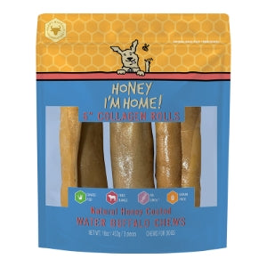 Buffalo Collagen Rolls 6 inch 3 Pack