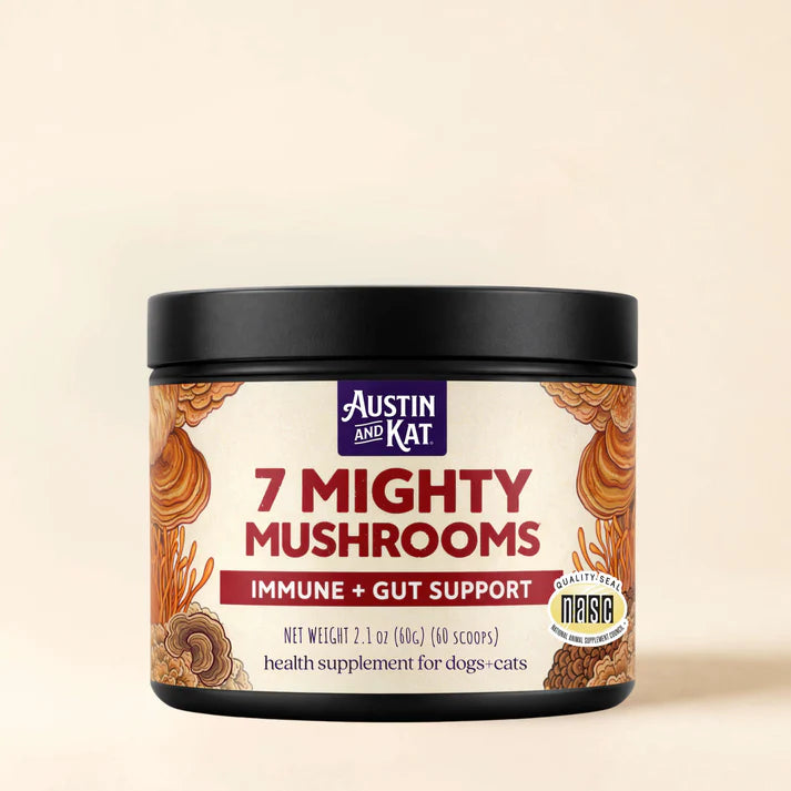 Austin & Kat 7 Mighty Mushrooms Powder Supplement 60g