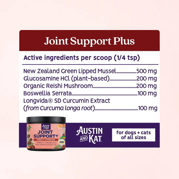 Austin & Kat Bakko's Joint Support+ Powder Supplement 60g