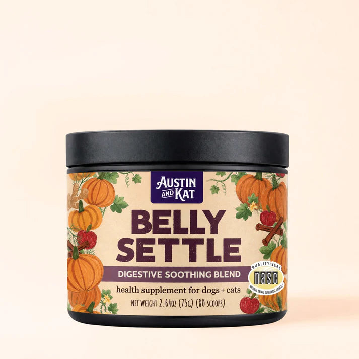 Austin & Kat Belly Settle Powder for Dogs 75g