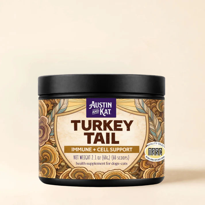 Austin & Kat Turkey Tail Mushroom Powder Supplement 60g