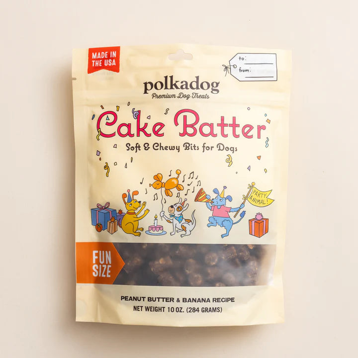 Polkadog Cake Batter Soft & Chewy Bits