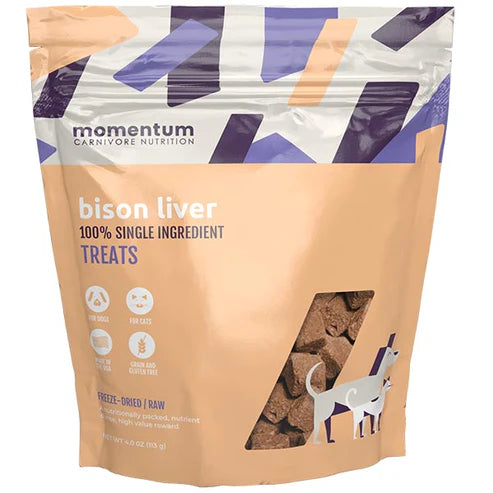 Momentum Bison Liver 4 oz