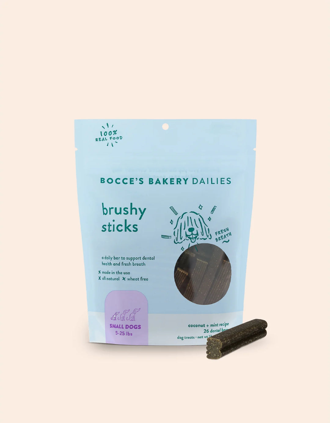 Bocce Brushy Dental Sticks Small Dogs