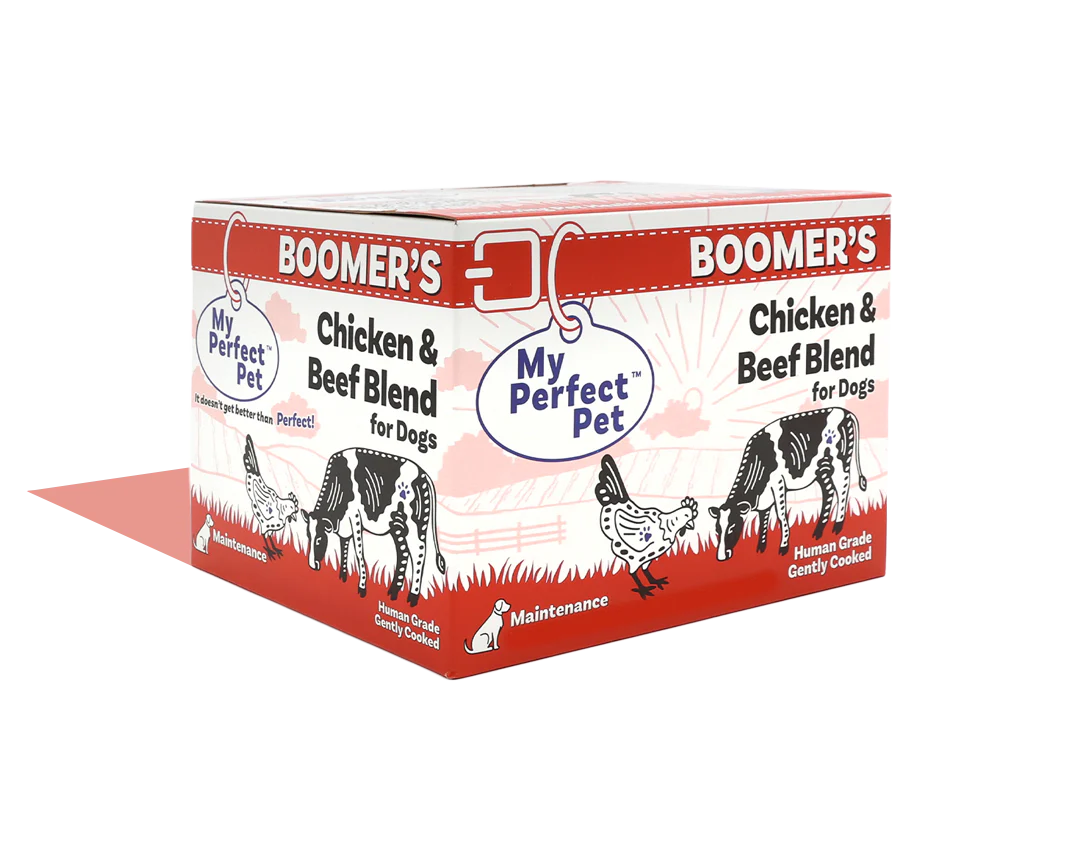 My Perfect Pet Dog Frozen Grain Free Boomer's Chicken & Beef 4lb