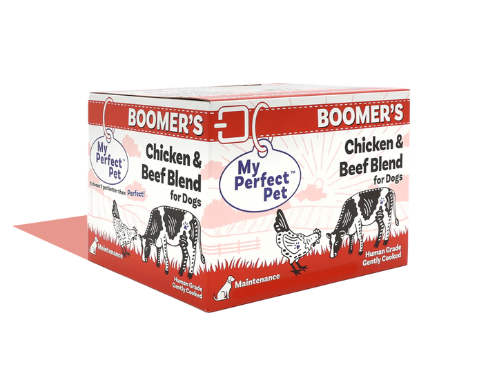 My Perfect Pet Dog Frozen Grain Free Boomer's Chicken & Beef 4lb
