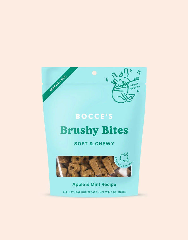 Bocce's Bakery Brushy Mint Bites 6oz