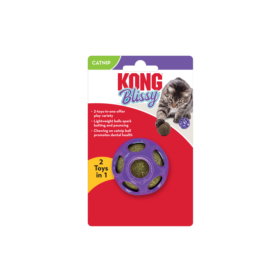 KONG Blissy Catnip Moon Ball